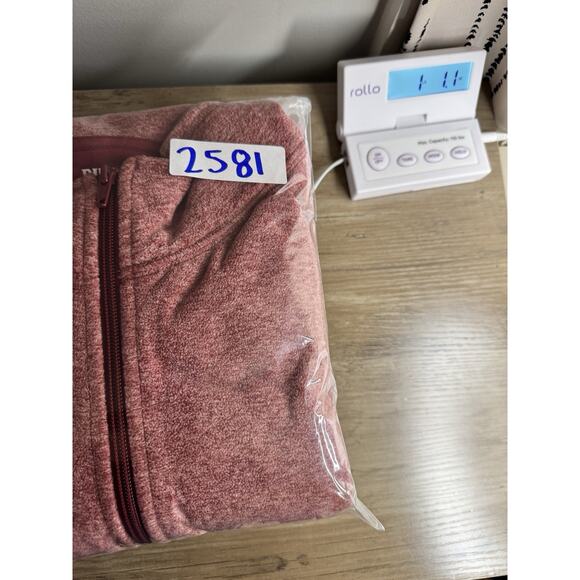 Duluth Trading Co Full Zip Fleece Jacket Women's 2XL Maroon Cozy Soft Outdoor - Picture 10 of 10